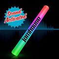 5 Day Custom Sound Activated Multi Color Light Up Flashing Cheer Stick